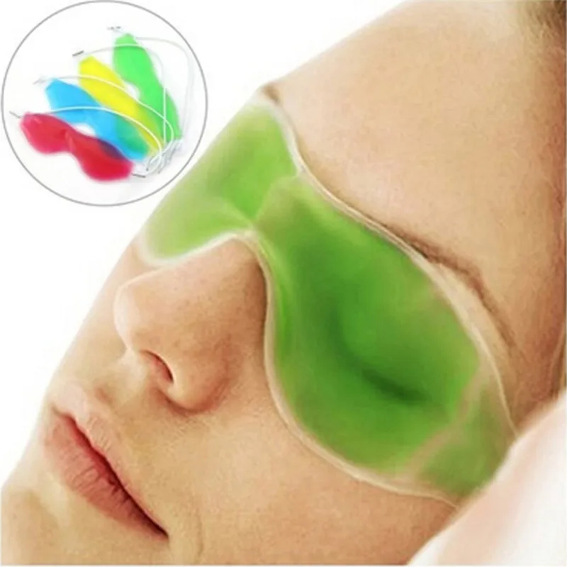 

1 PCS Sleep Eye Masks Covers Random Summer Dark Circles Removal Eye Fatigue Relif Eye Gel Ice Goggles For Eye Care Tool