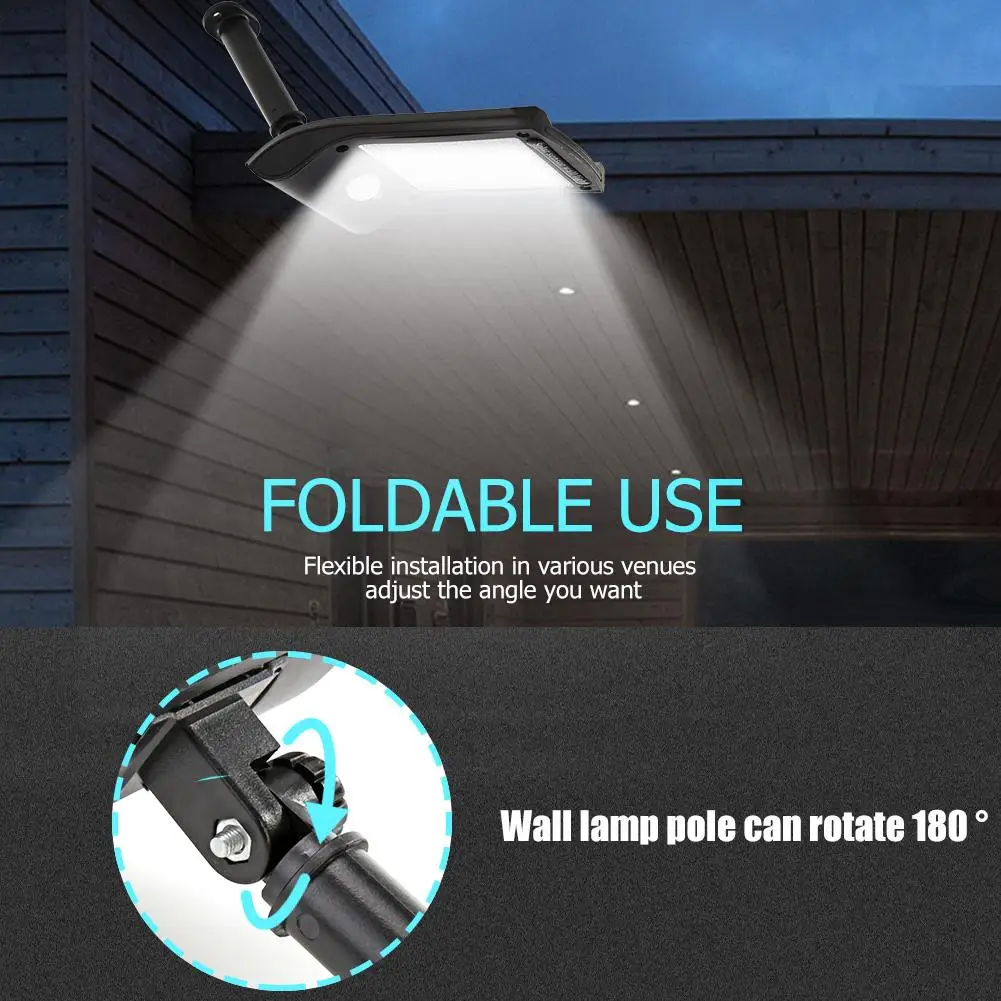 

36LED Solar Power Wall Light Outdoors Motion Sensor Wall Lamp Waterproof Courtyard Path Street Security Light Garden Decoration