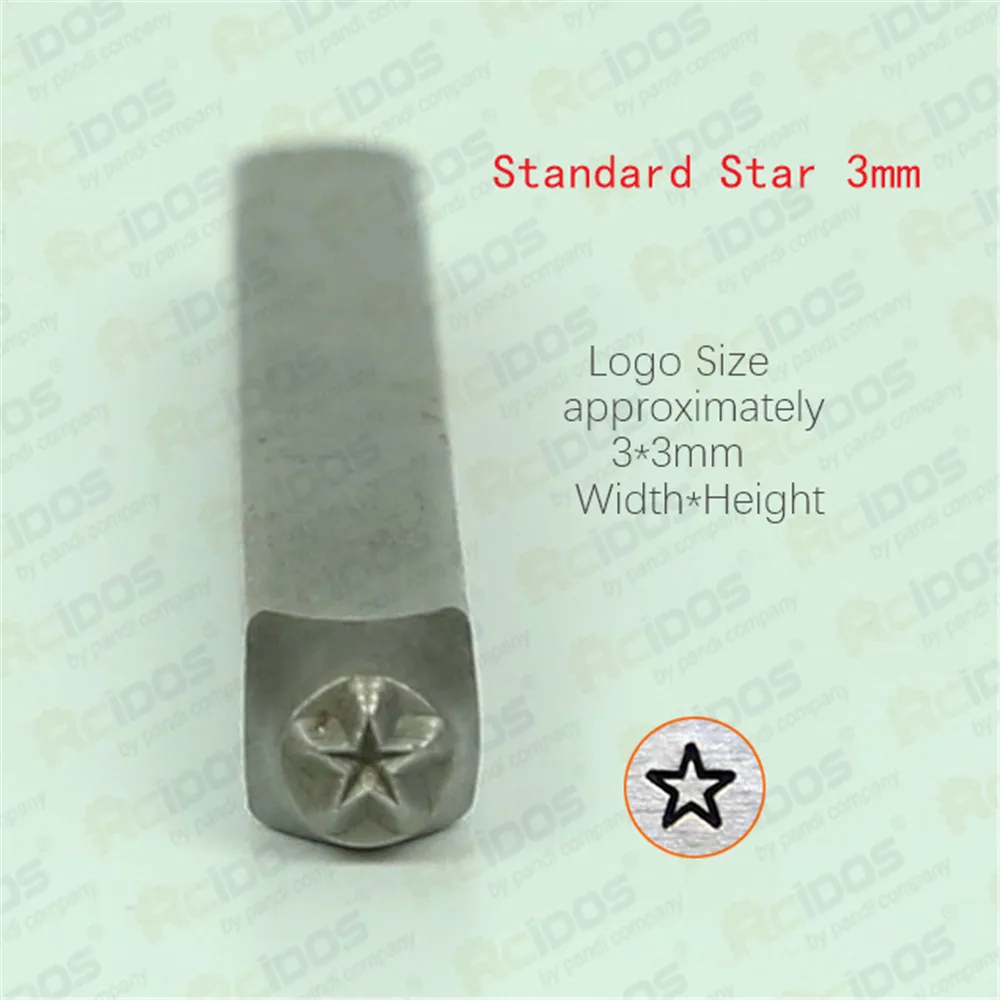 Металлические штампы RCIDOS со звездами для ювелирных изделий DIY браслет/символы