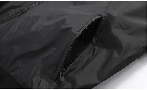 Мужская осенняя куртка на молнии Зимняя Повседневная тонкая мужская ветровка