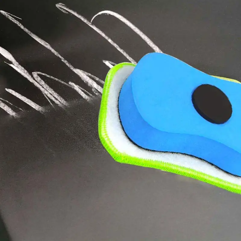 

3pcs Sponge White Board Erasers Blackboard Erasers School Supply (Random Color)