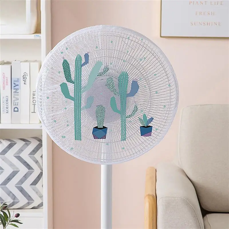 

2Pcs Mesh Fan Covers Safety Kids Finger Guards Household Electric Fan Covers