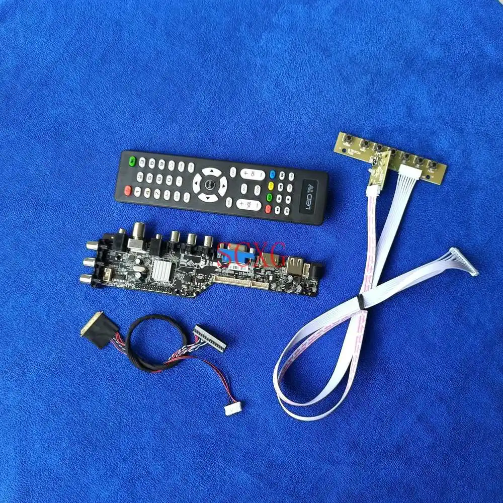 

Fit N164HGE-L11/L12/L21 HDMI-compatible USB AV VGA DVB Kit LCD/LED Digital signal 40-Pin LVDS Monitor controller board 1920*1080