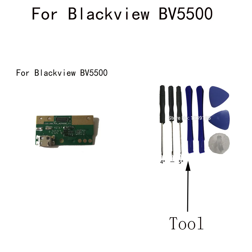 

Модуль платы зарядного устройства с разъемом USB для Blackview BV5500 с запасными частями инструмента