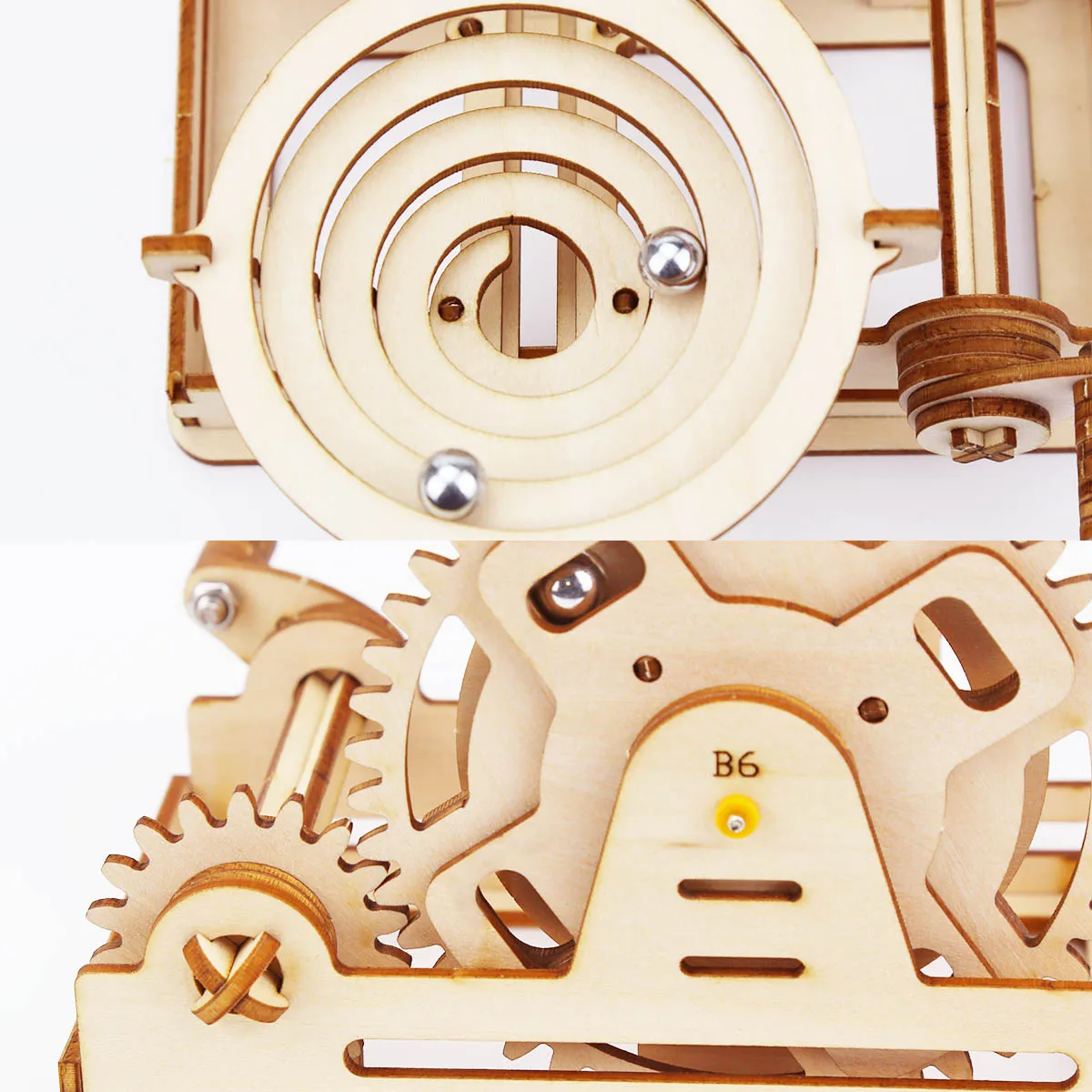 Деревянный мраморный ход 3D пазл обучающая игрушка механический набор лабиринт