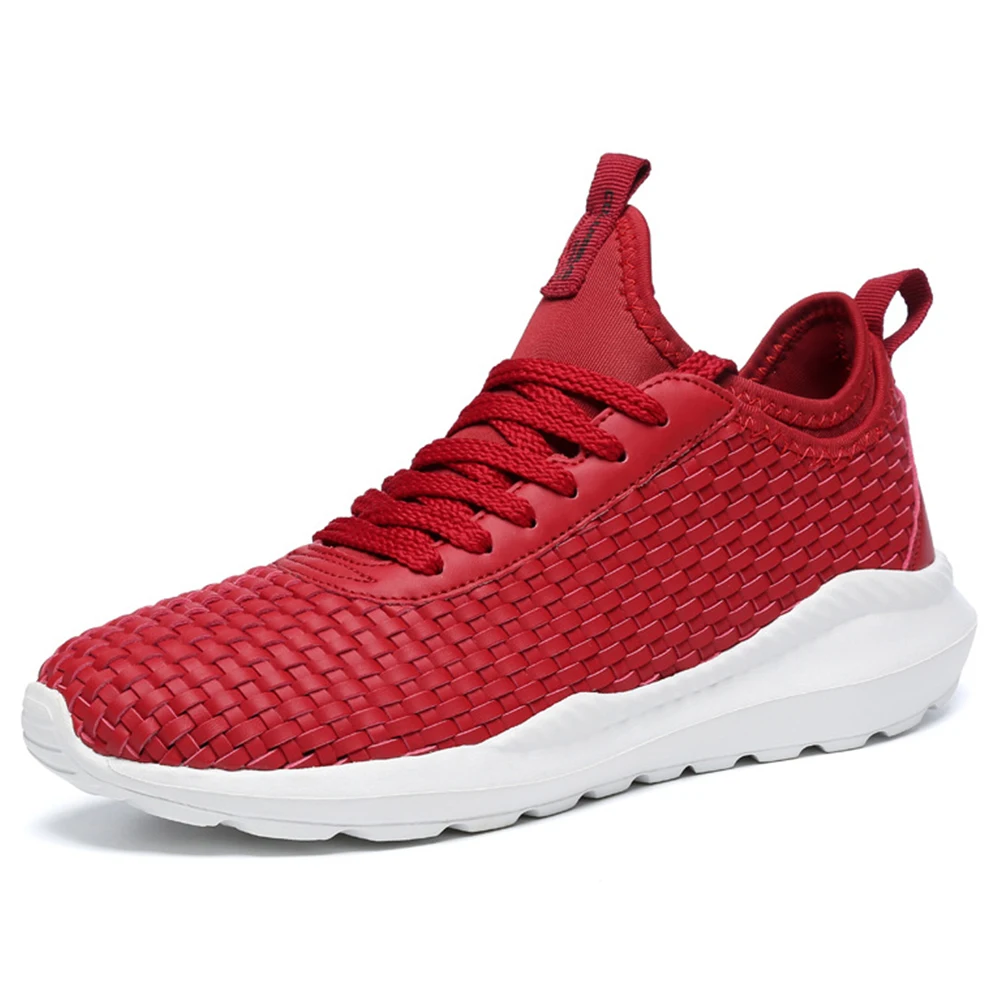

TaoBo Braided Tape Casual Shoes for Men and Women Size 45 46 47 Light Weight Sport Sneaker for Outdoor Walking Shoe