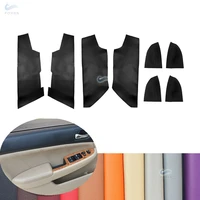 for honda accord 7th gen 2003 2004 2005 2006 2007 4pcsset car door handle armrest panel microfiber leather cover