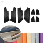 Для Honda Accord 7-го поколения 2003 2004 2005 2006 2007 4 шт.компл. панель подлокотника дверной ручки автомобиля из микрофибры кожаный чехол