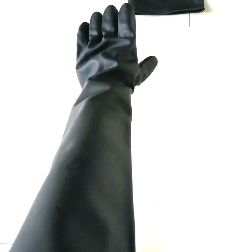 1 Пара толстых пескоструйных перчаток для шкафа пескоструйной обработки|gloves