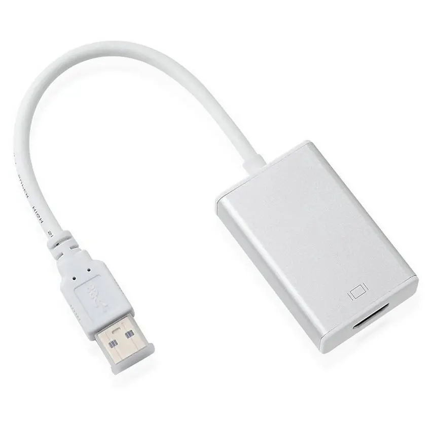 Кабель адаптер Great Q USB 3 0 и 2 к HDMI HDTV внешняя видеокарта для ПК ноутбуков с windows|usb