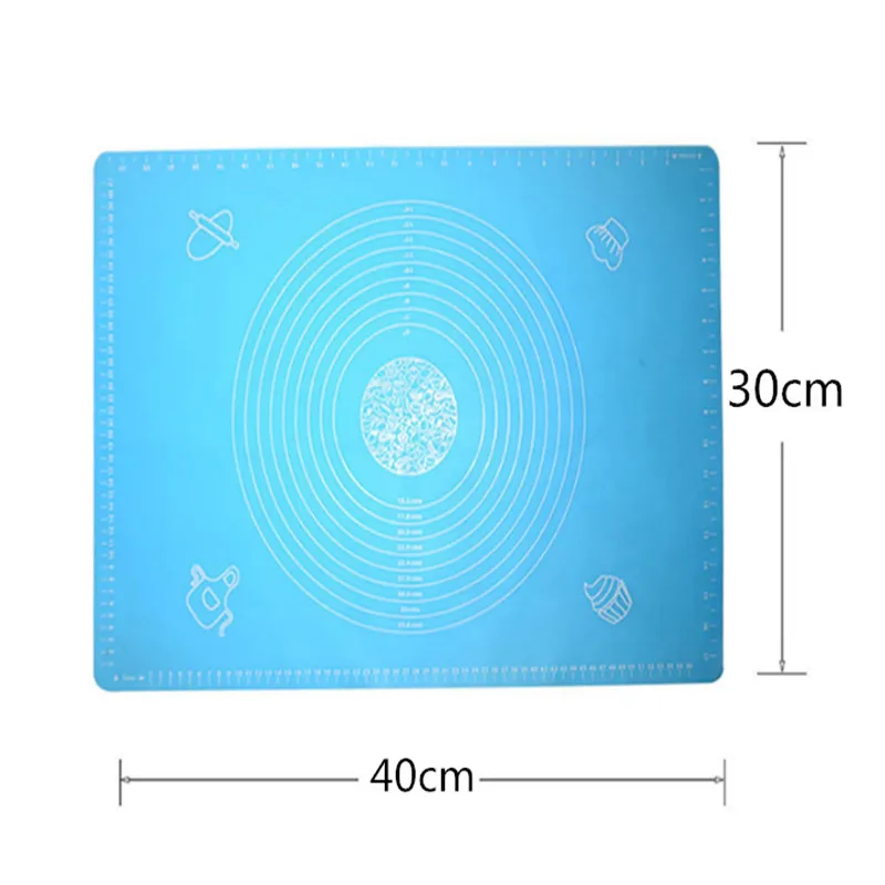 Силиконовые коврики для выпечки кухонные аксессуары антипригарные клецки пиццы