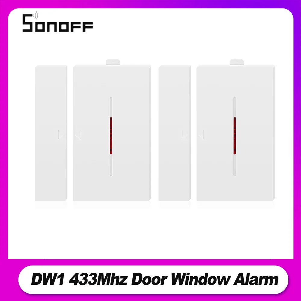 Датчик сигнализации SONOFF DW1 433 МГц 2 шт.|Модули для умного дома| |
