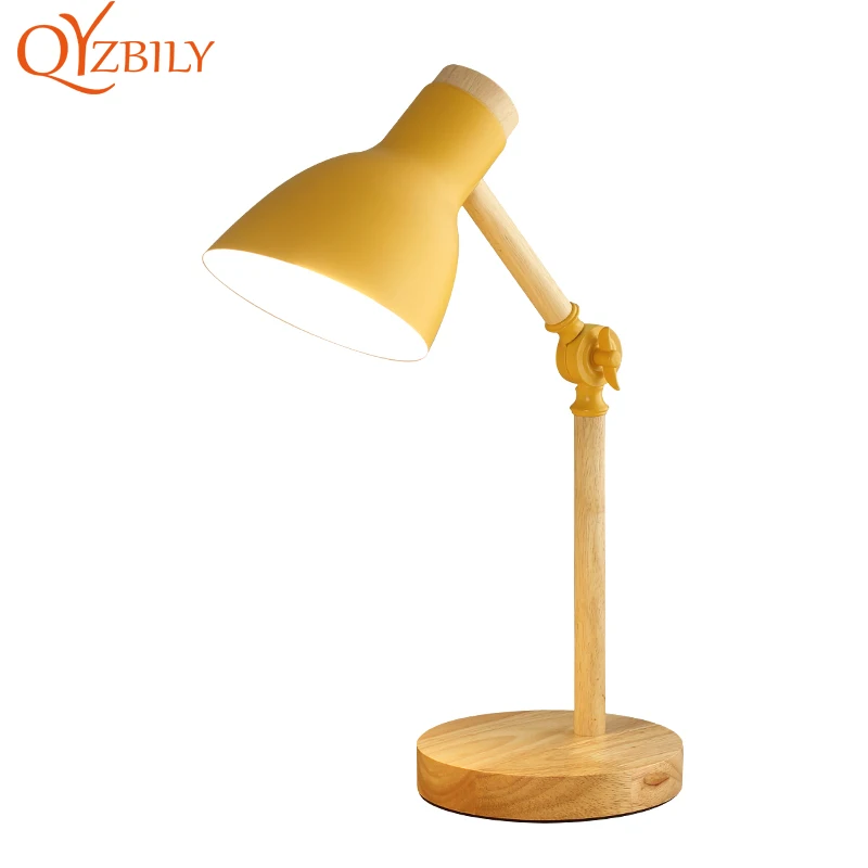 Современная настольная лампа Скандинавская для чтения прикроватная спальни