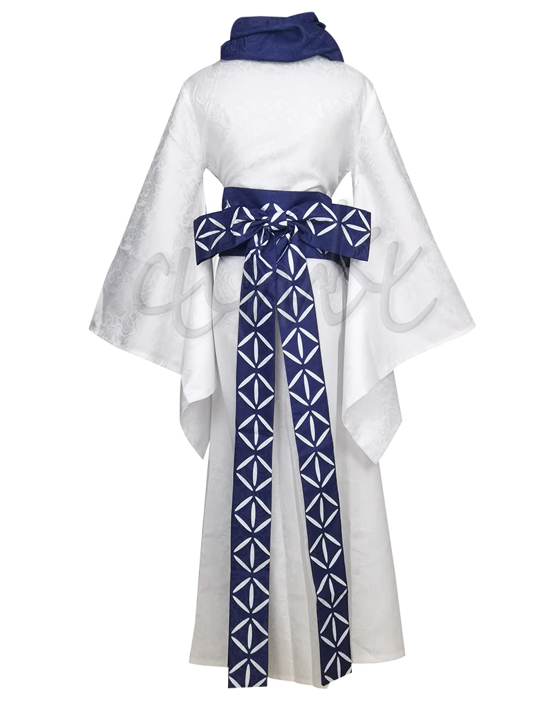 Anime Jujutsu Kaisen Ryomen Sukuna Cosplay  Adult Men Women Outfits Kimono Hanfu Blue Corset Two Toe Socks Halloween Costume