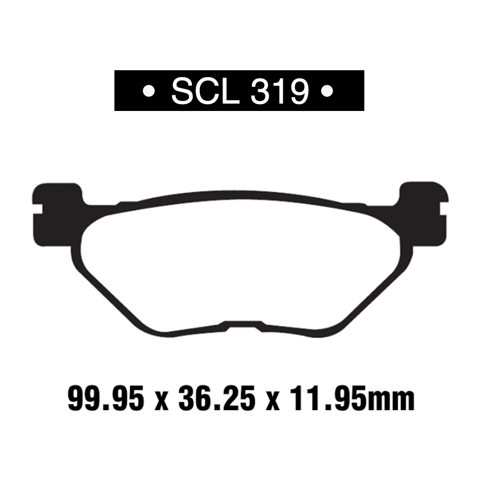 ALconstar запчасти для гоночного мотоцикла задние тормозные колодки диски Yamaha FJR1300 2003