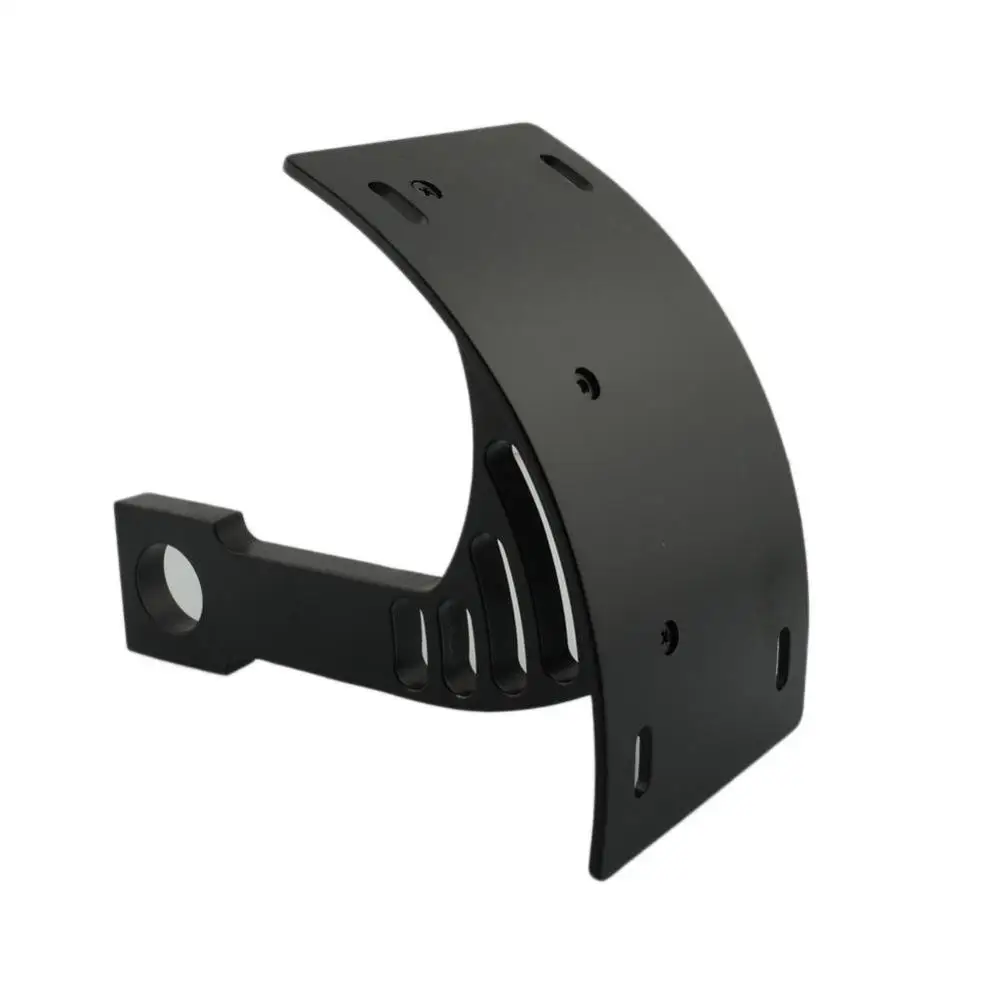 Изогнутый вертикальный держатель номерного знака для мотоцикла 1&quot|Номерной