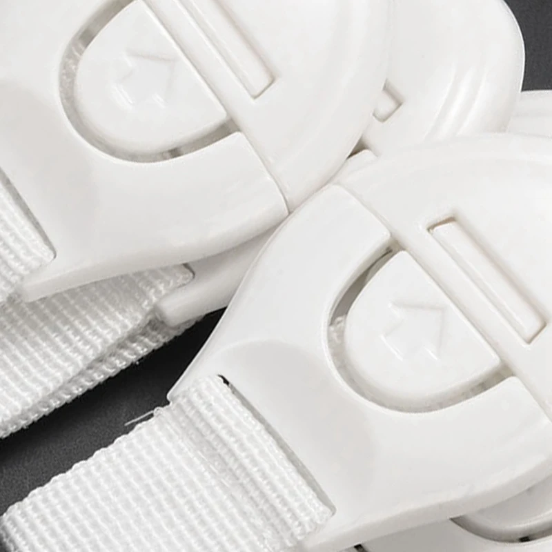 

10 Pieces Of Child Protection Lock Long Drawer Door Cabinet Lock Plastic Child Protection Lock Door Lock