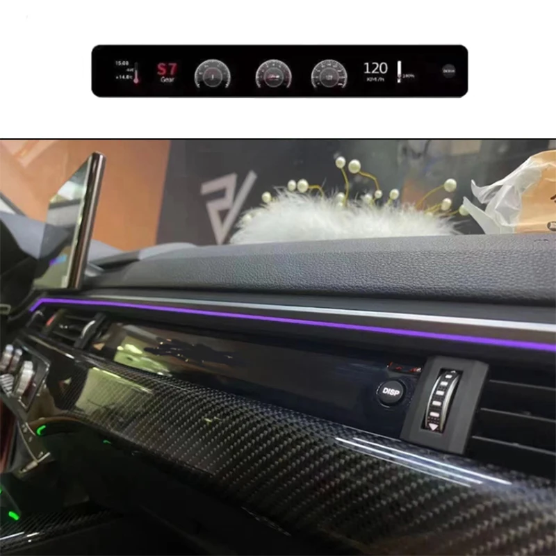 

Подходит для Audi A6 A4 A4L S4 RS4 A5 S5 RS5 Q7 2016-2019 Автомобильный GPS Copilot LCD приборная панель приборной панели с радио и ЖК-дисплеем Android