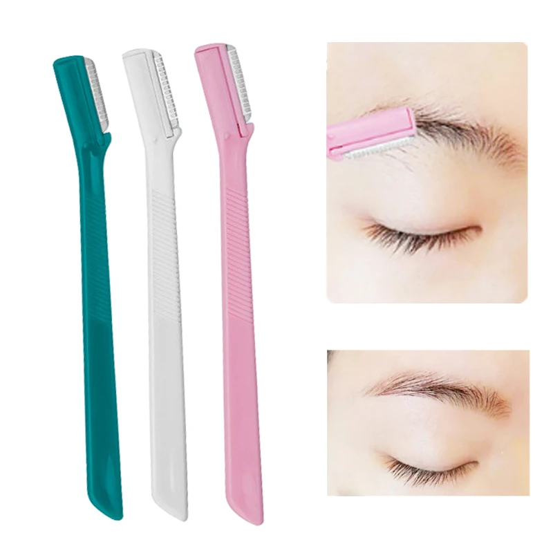 

Taoye Teemo 3Pcs/Set Eyebrow Trimmer Armpit Hair Razor Beauty Face Eye brow Shaper Shaver Stainless Steel Blades Makeup Tools