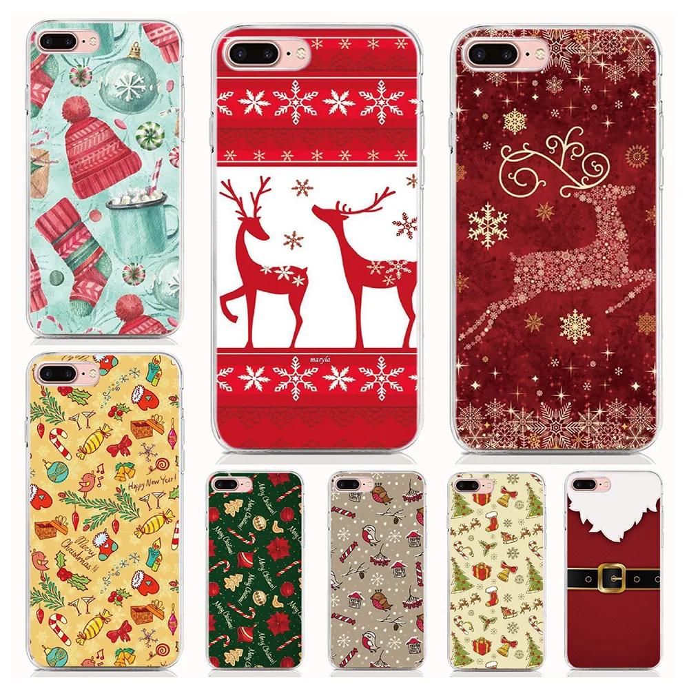 For Alcatel 1A 1B 1S 1V 2020 3C 3L 2020 case Soft Tpu Silicone Case Christmas gifts Back Cover Phone Cases
