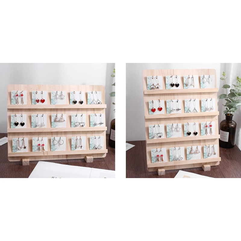 2 шт модные деревянные ювелирные изделия дисплей ожерелье амулеты Дисплей