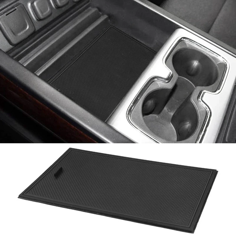 Скрытый отсек крышка центральная консоль Органайзер лоток Противоскользящий
