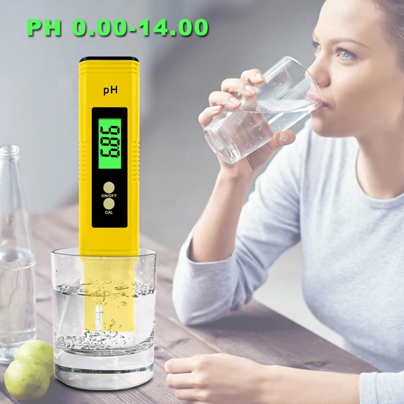 0 01 цифровой измеритель PH Тестер Карманный размер тестер большой ЖК дисплей/для