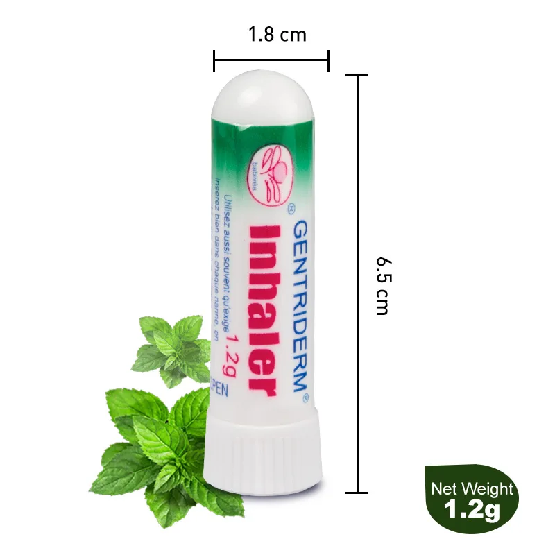 

1Pcs 100% Original Peppermint Nose Inhaler Balm For Cold And Headache Nasal Essential Oils Chinese Tradition Herbal Ointment
