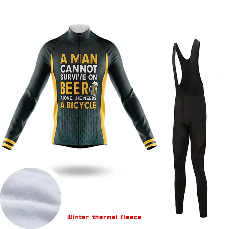 09 SPTGRVO, LairschDan,, одежда для велоспорта, зимний мужской комплект, mtb Одежда, ropa ciclismo hombre invierno, тепловое снаряжение для велосипеда - Цвет: 09
