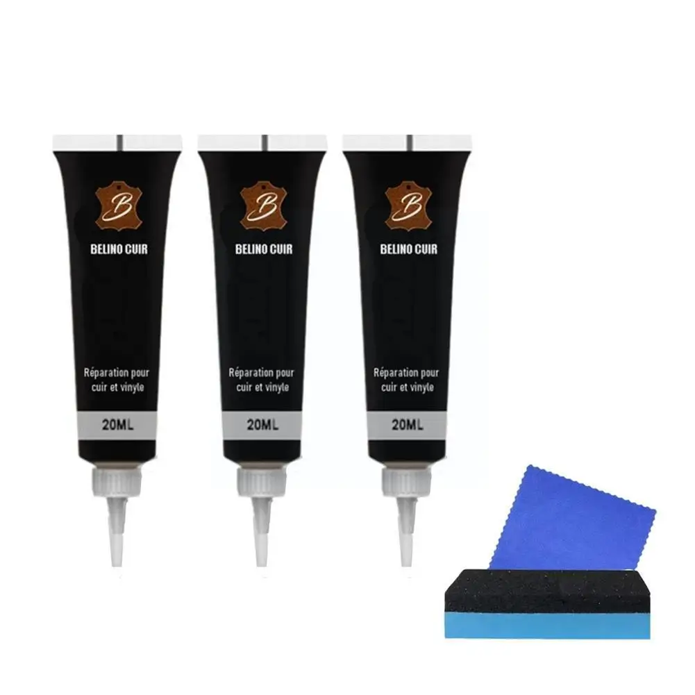 

1pc Advanced Leather Repair Gel Car Home Leather 20ml Paste Chemical Repair Complementary No Color Harm M3o3