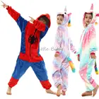 Пижама-кигуруми с капюшоном в виде единорога для девочек