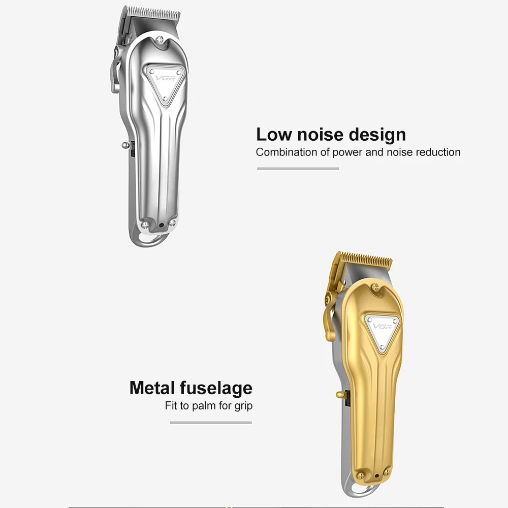 Электрическая Водонепроницаемая машинка для стрижки волос TrimmerDisplay Мужская с