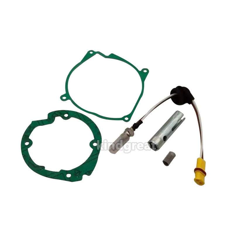 1Set 5pcs Diesel Parking Heater Parts Accessories Glow Plug+ Gaskets+ Burner Strainer + Key For Eberspacher Airtronic D2 D4 D4S