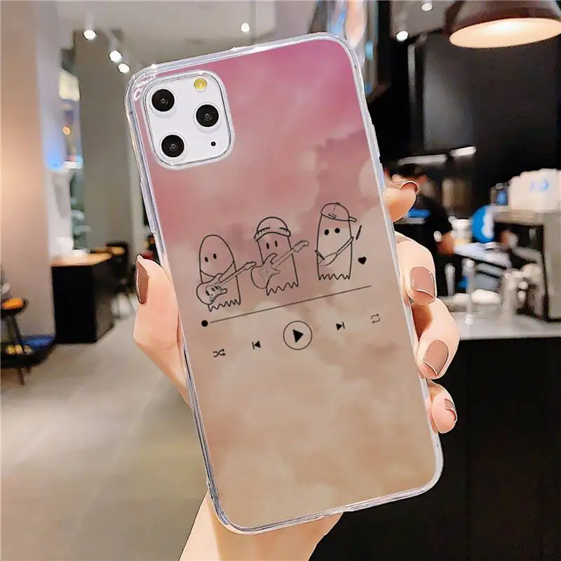 

Julie and the Phantoms Phone Case Transparent soft For iphone 5 5s 5c se 6 6s 7 8 11 12 plus mini x xs xr pro max