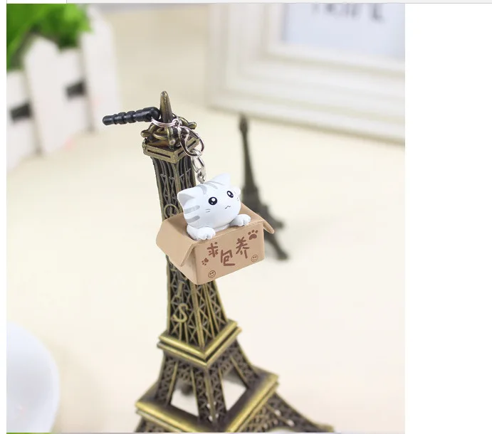 Поиск питомцев в стиле кошки 3 5 мм милый дизайн мультяшного кота мобильный