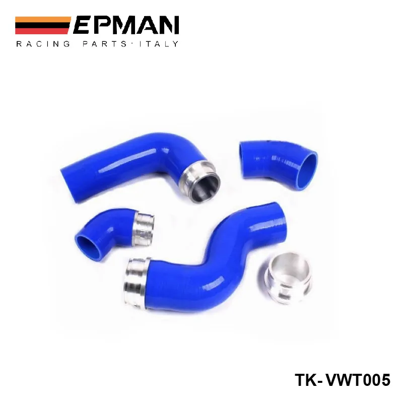 Силиконовый интеркулер индукционный Впускной турбо шланг наддува комплект для VW