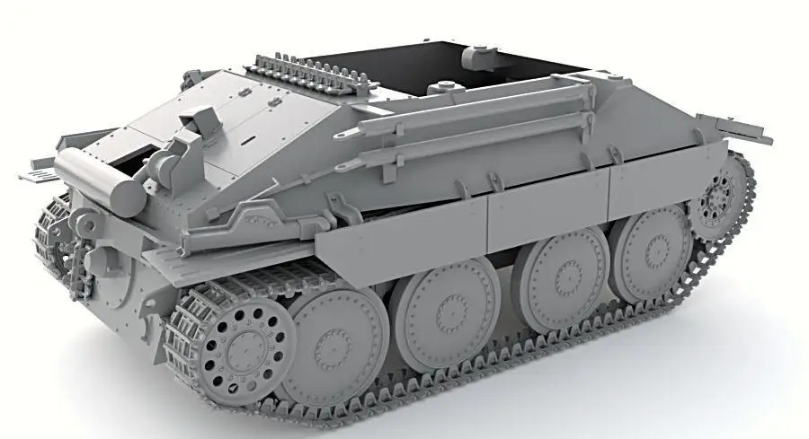 Модель Thunder 1/35 TM35102 немецкий Bergepanzer времен Второй мировой войны 38 Hetzer