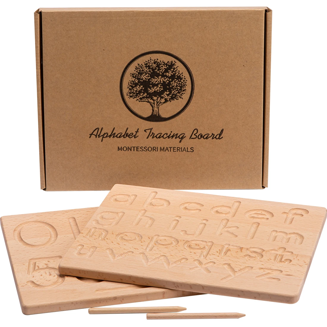 Алфавит деревянный Монтессори материалы Детские Обучающие деревянные цифровая