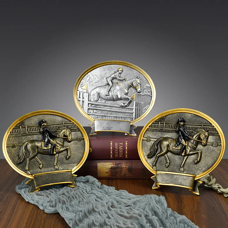 

Nordic Creative Knight Embossed Decoration Ornament TV Cabinet Home Living Room Porch Decoration Miniature Model Handicrafts