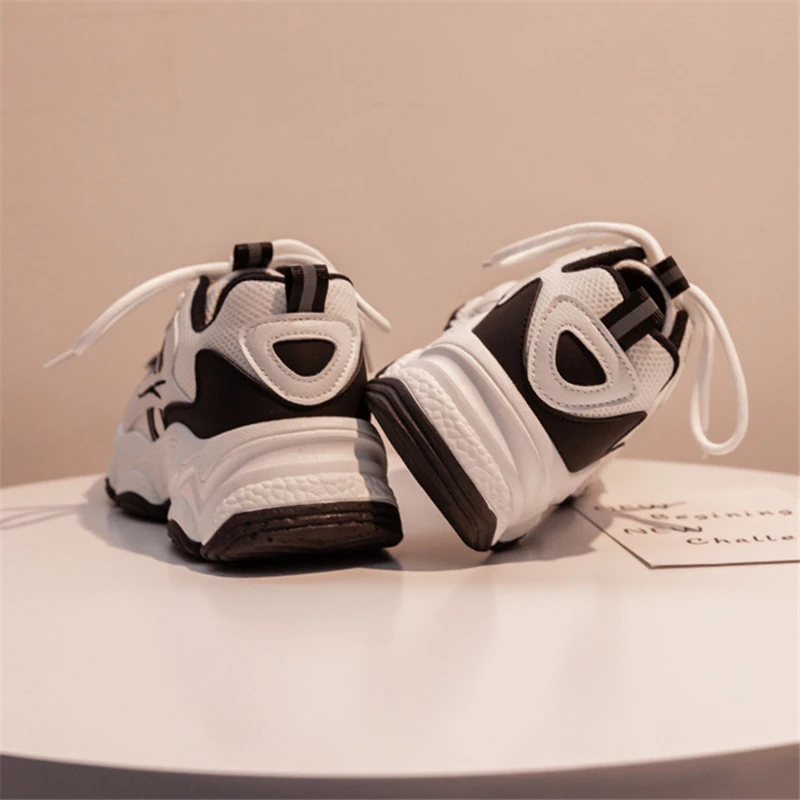 

Spring Autumn Breathable Sports Shoes Women's Sneakers Vulcanized Mesh Lace Up Casual Shoes Woman Designer Tennis Female Basket