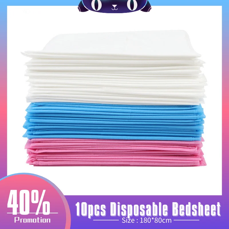 Одноразовое массажное постельное белье для спа салона 10 шт. водонепроницаемое