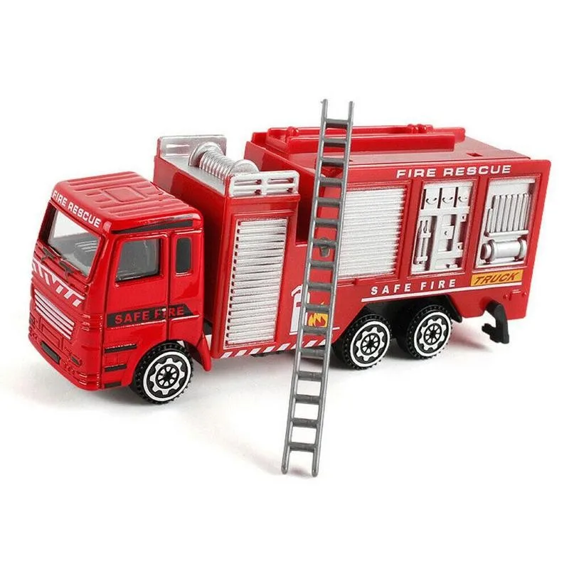 

Alloy Engineering Toy Mining Car Truck Children's Birthday Gift Fire Rescue Present Toys for childrenToy Vehicles Hot Sell