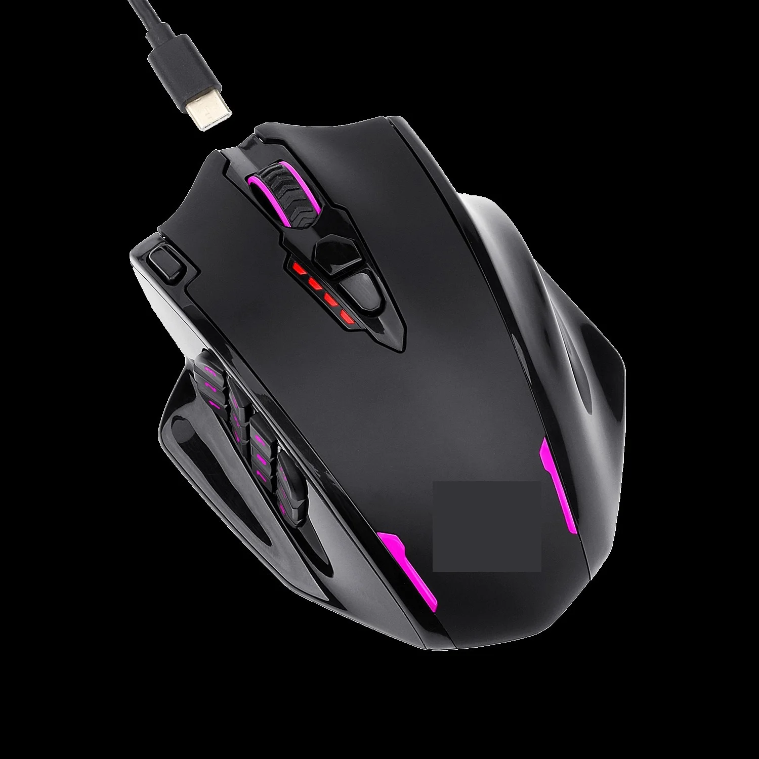 

New 2.4G Wireless Gaming Mouse 16000 DPI RGB Gaming Mouse With 16 Programmable Buttons MMO Fps For Gamer Laptop
