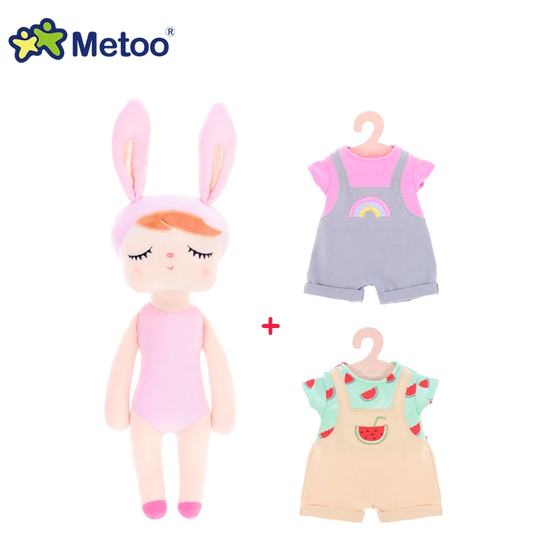 Оригинальные Плюшевые куклы Metoo в стиле платья ангела детская игрушка подарок