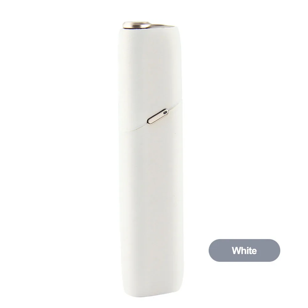 Слоновая кость JINXINGCHENG 11 цветов жидкий силиконовый кошеек чехол для iqos multi 3,0 чехол спиральный узор чехол для iqos 3 мульти-Аксессуары - Цвет: Слоновая кость