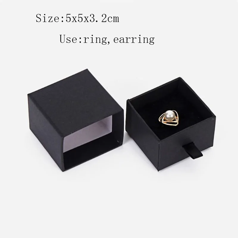 Подарочные коробки квадратный органайзер для ювелирных изделий коробка в форме