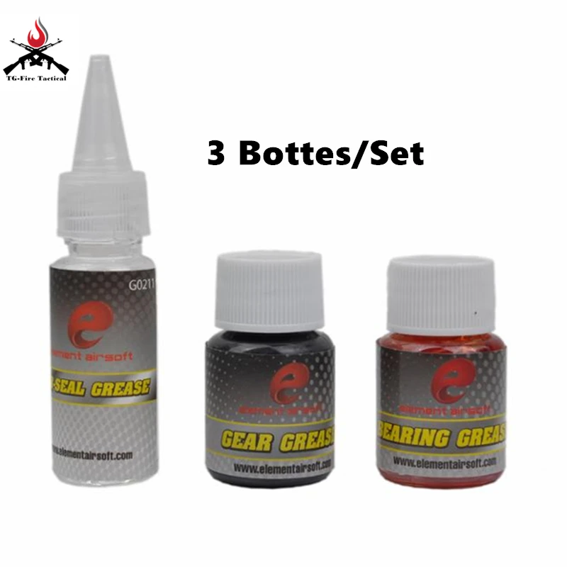 Элемент смазка набор Airsoft gear воздушная для подшипников прозрачные Охотничьи
