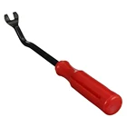 Инструмент для снятия внутренней обивки автомобиля, 8,7 дюйма, красная пластиковая ручка