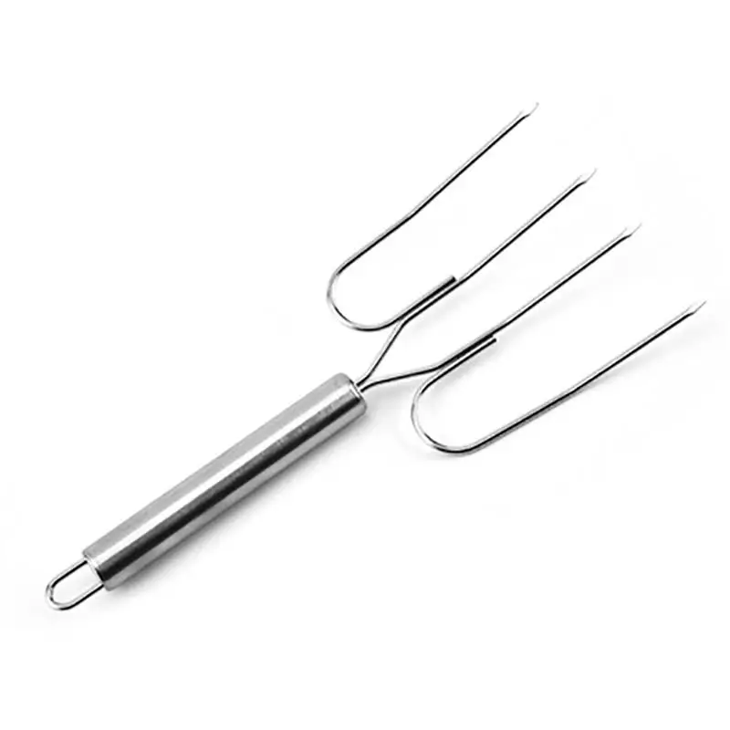 Вилка для пикника угля барбекю гриль говядина кебаб шпажки курица барабанная