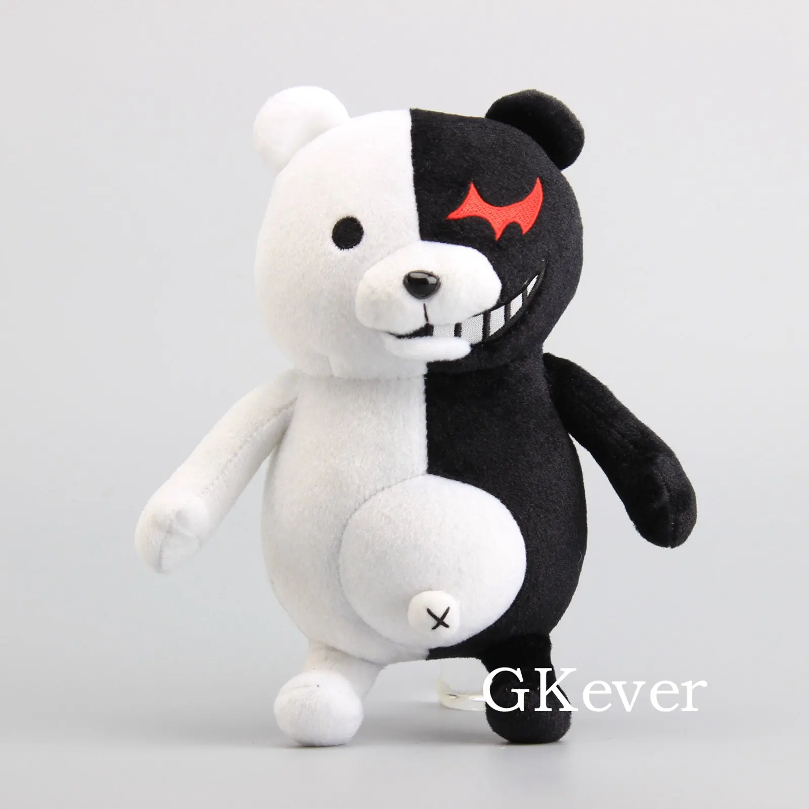 

26 cm Anime Monokuma Plush Toys Doll Peluche black White Bear Soft Stuffed Animals Toys Baby Kids Christmas Birthday Gift